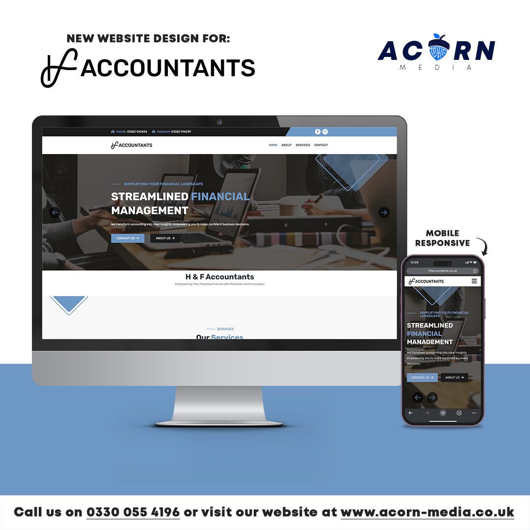 HF Accountants Website